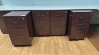 FILING CABINET, 3 DRAWER, LOCKABLE, ROLLING, QTY. 4, LOC: ORTHO CLINIC