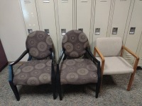 CHAIRS AND TABLES, LOC: INPATIENT NURSES LOCKER ROOM