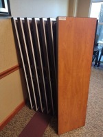 VERSTEEL TABLE, FOLDING ON WHEELS, 60" X 17" X 22", QTY. 9, LOC: COMMUNITY ROOM 1