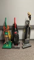 VACUUM CLEANERS, QTY. 3
