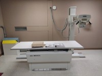 DEL MEDICAL RADIOLOGY ROOM WITH EV650 TABLE, VS200 VERTICAL WALLSTAND, DOM: 2/2014 (COI REQUIRED)