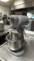 HOBART MODEL 50 MIXER WITH MIXER BOWL AND ACCESSORIES, LOC: KITCHEN/CAFE