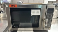 AMANA RCS 10MPSA COMMERCIAL MICROWAVE, LOC: KITCHEN/CAFE