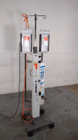 LEVEL 1 H-1200 FLUID WARMER ON ROLLING STAND