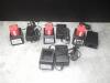 LOT OF COVIDIEN IDRIVE BATTERY CHARGERS WITH BATTERIES