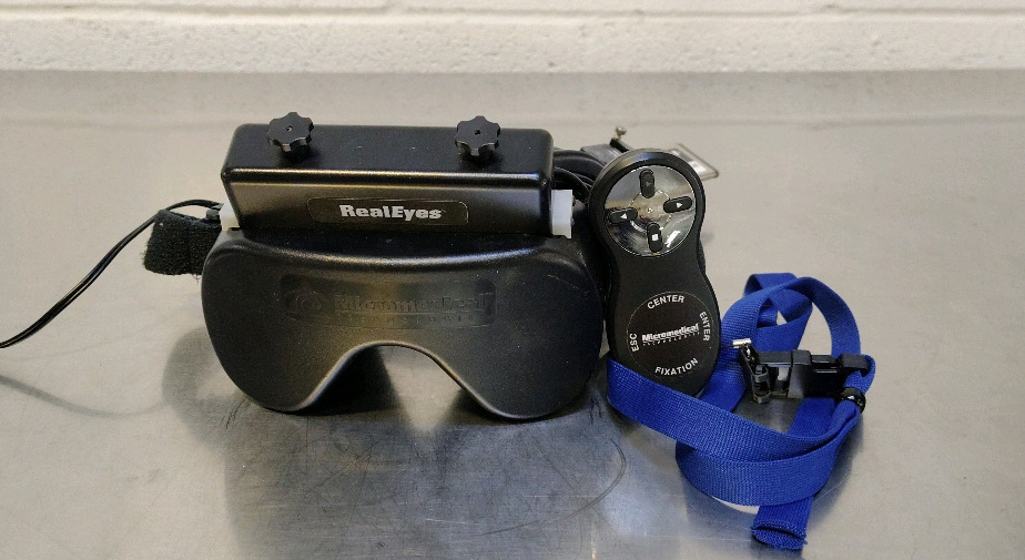 MICROMEDICAL TECHNOLOGIES REALEYES VIDEO GOGGLES FOR EYE MOVEMENT ...