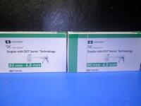 LOT OF COVIDIEN STAPLER WITH DST SERIES TECHNOLOGY 90MM-4.8MM (REF#TA9048S) EXP DATE RANGE:12/2019 (QTY 2)