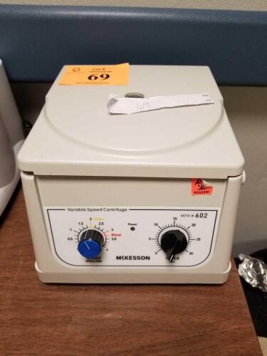 MCKESSON POWERSPIN LX CENTRIFUGE