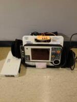 LIFEPAK 12 DEFIBRILLATOR WITH MEDTRONIC AC POWER ADAPTOR, NO PADDLES