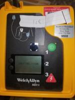 WELCH ALLYN AED 10 HEART MONITOR DEVICE WITH CASE