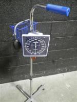 MEDLINE SPHYGMOMANOMETER ON ROLLING STAND