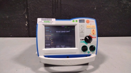 ZOLL R-SERIES ALS DEFIB WITH PACING, 12 LEAD ECG, CO2, SPO2, ANALYZE