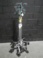 LOT OF IV POLES