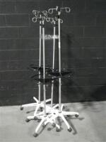 LOT OF IV POLES