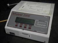 DATREND INFUTEST 2000 DUAL CHANNEL INFUSION DEVICE ANALYZER