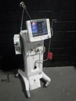 GE ENGSTROM CARESTATION VENTILATOR ON ROLLING STAND