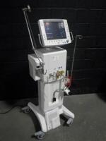 GE ENGSTROM CARESTATION VENTILATOR ON ROLLING STAND