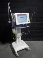 DRAGER EVITA XL VENTILATOR ON ROLLING STAND