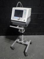 RESPIRONICS, INC. BIPAP VISION VENTILATOR ON ROLLING STAND