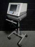 RESPIRONICS, INC. BIPAP VISION VENTILATOR ON ROLLING STAND