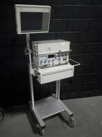 MAQUET 900C VENTILATOR ON ROLLING STAND