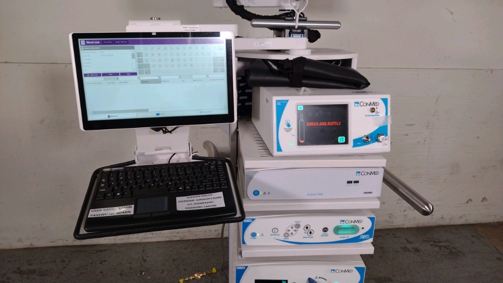 CONMED IM8000 ENDOSCOPY SYSTEM TO INCLUDE: IM1800 CAMERA CONTROL UNIT ...