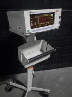 EDWARD LIFESCIENCES VIGILANCE CEDV PATIENT MONITOR ON ROLLING STAND