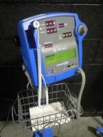 GE DINAMAP PRO 200V2 PATIENT MONITOR ON ROLLING STAND