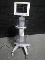 DATASCOPE PASSPORT 2LT PATIENT MONITOR ON ROLLING STAND