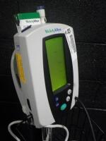 WELCH ALLYN PATIENT MONITOR ON ROLLING STAND