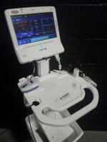 CAPSULE NEURON 2 PATIENT MONITOR ON ROLLING STAND