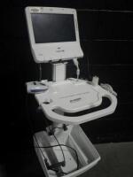 CAPSULE NEURON 2 PATIENT MONITOR ON ROLLING STAND