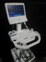 CAPSULE NEURON 2 PATIENT MONITOR ON ROLLING STAND