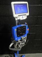 GE DINAMAP V100 PATIENT MONITOR ON ROLLING STAND