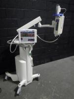 MEDRAD MARK V PROVIS INJECTOR SYSTEM ON ROLLING STAND