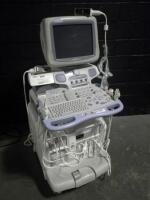 GE LOGIQ 9 ULTRASOUND MACHINE W/(M12L,10L,3.5C,7S,7L,10S) PROBES