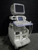 GE LOGIQ 9 ULTRASOUND MACHINE WITH PROBE (4S)