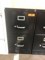 2 DRAWER LOCKING FILE CABINET