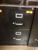 2 DRAWER LOCKING FILE CABINET