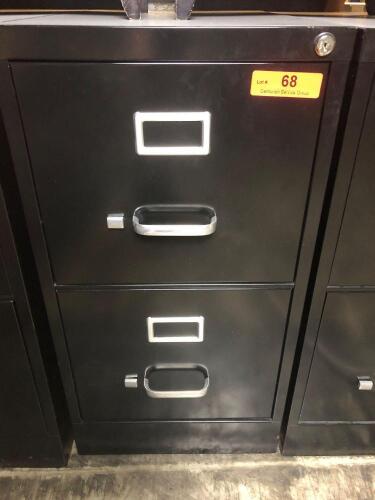 2 DRAWER LOCKING FILE CABINET