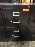 2 DRAWER LOCKING FILE CABINET