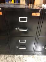 2 DRAWER LOCKING FILE CABINET