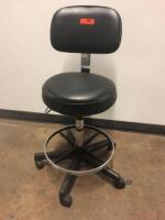 EXAM STOOL W/ BACK