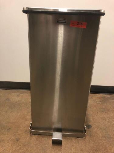 Rubbermaid Commercial Defender ST24 Series SS Trash Bin