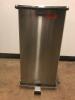 Rubbermaid Commercial Defender ST24 Series SS Trash Bin