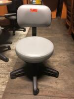 EXAM STOOL W/ BACK