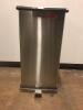 Rubbermaid Commercial Defender ST24 Series SS Trash Bin