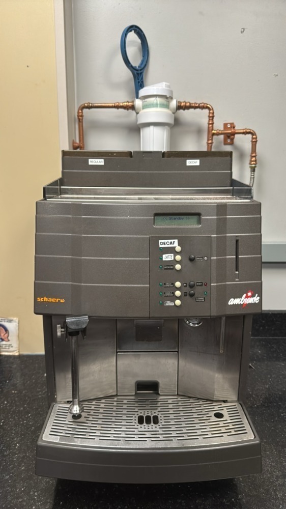 SCHAERER AMBIENTE ESPRESSO MACHINE LOCATED AT: 1 MEDICAL CENTER BLVD ...