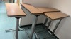 LOT OF OVERBED TABLES X5 - 3