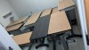 LOT OF OVERBED TABLES - 8